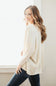 Shaker Stitch Cardigan for Women in Ivory