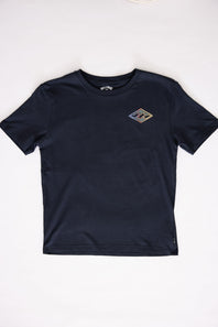 Billabong Youth Flourish T-Shirt for Boys in Dark Navy