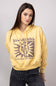 Billabong With Love From the Sun Hoodie for Women in Pale Yellow