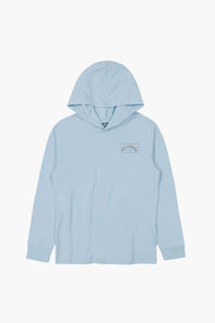 Billabong Youth Original Arch Hooded T-Shirt for Boys in Blue