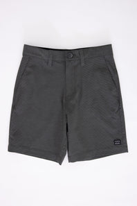 Billabong Youth Crossfire Hybrid Shorts for Boys in Asphalt 