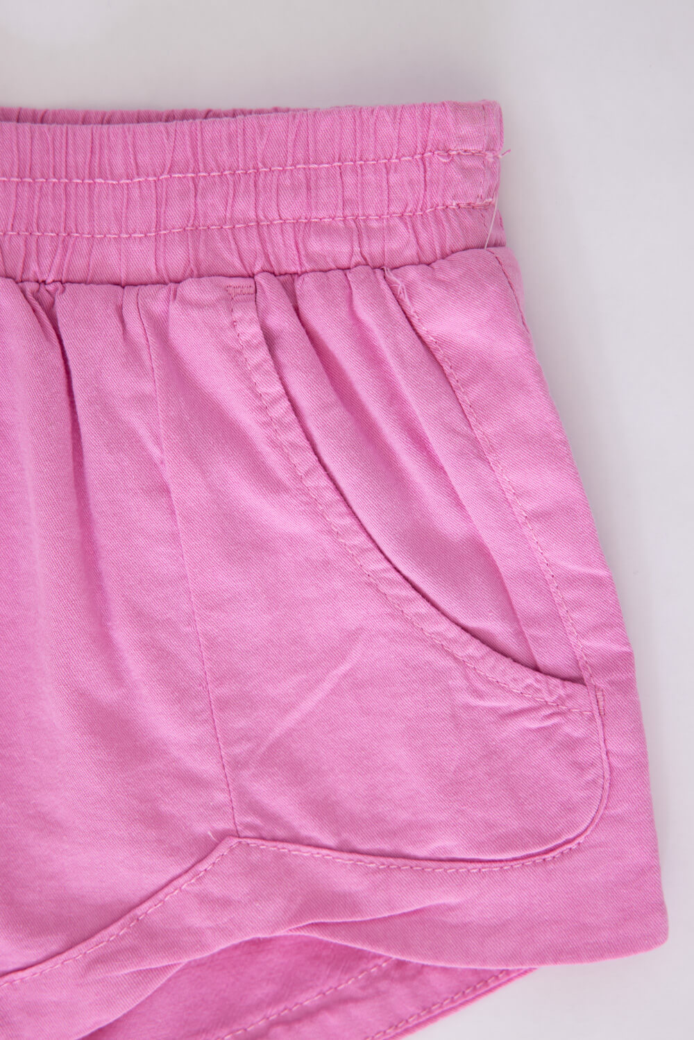 Billabong Youth Mad For You Elastic Waist Shorts for Girls in Pink