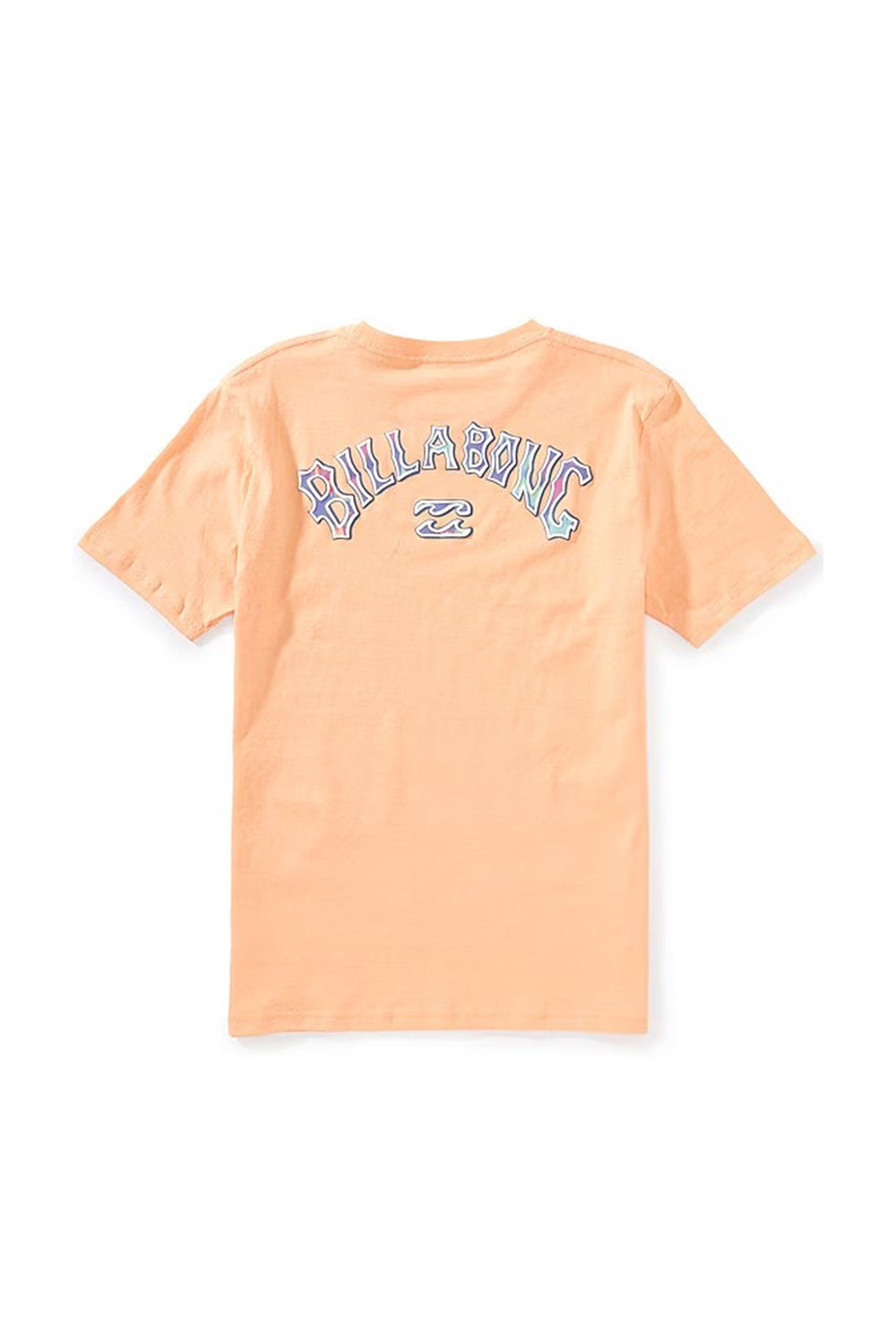 Billabong Youth Throwback T-Shirt for Boys in Peach | BSSIA35F-832