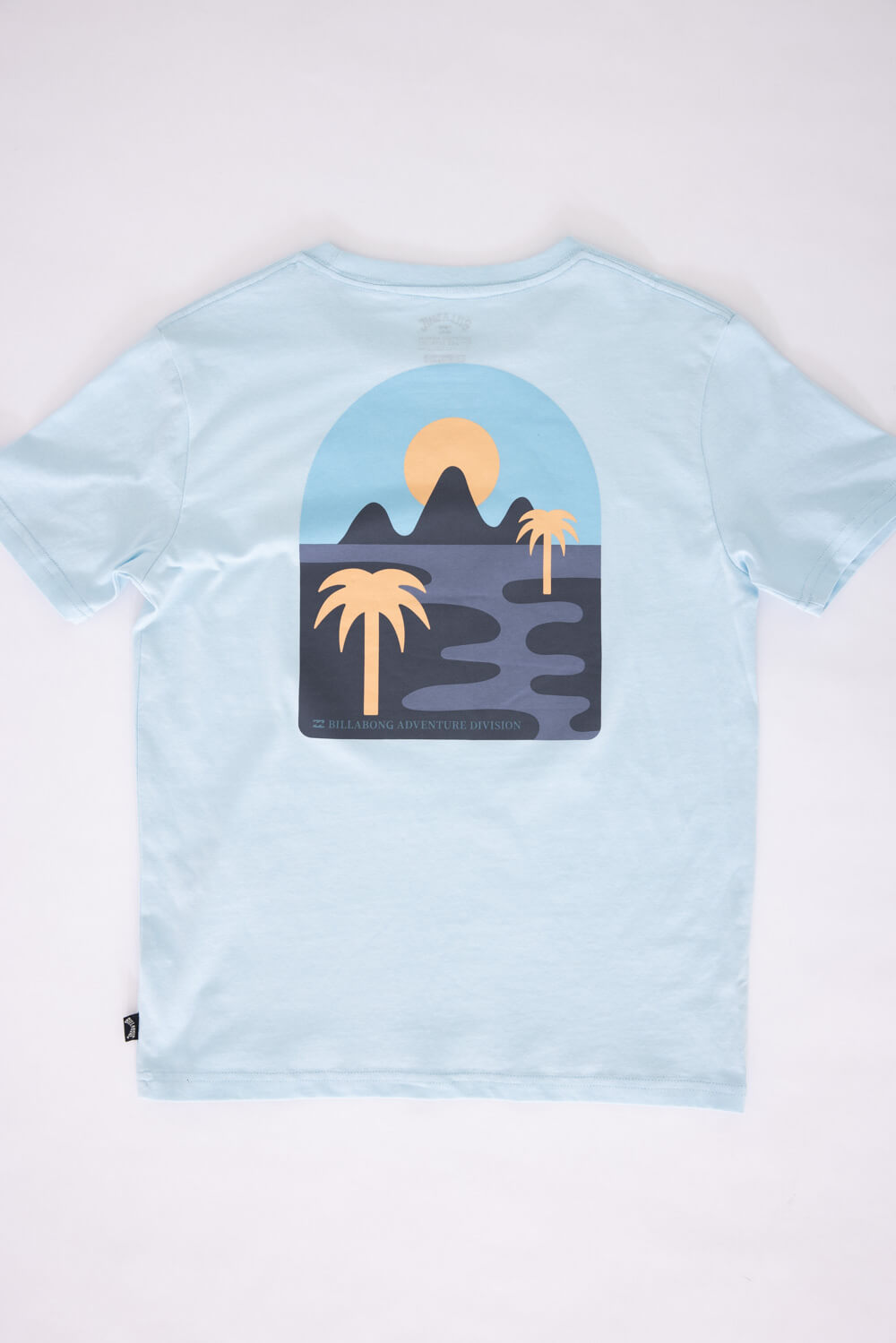 Billabong Youth Sun Down T-Shirt for Boys in Coastal Blue