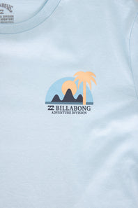 Billabong Youth Sun Down T-Shirt for Boys in Coastal Blue
