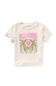 Billabong Youth Under The Palms Boyfriend T-Shirt for Girls in Salt Crystal