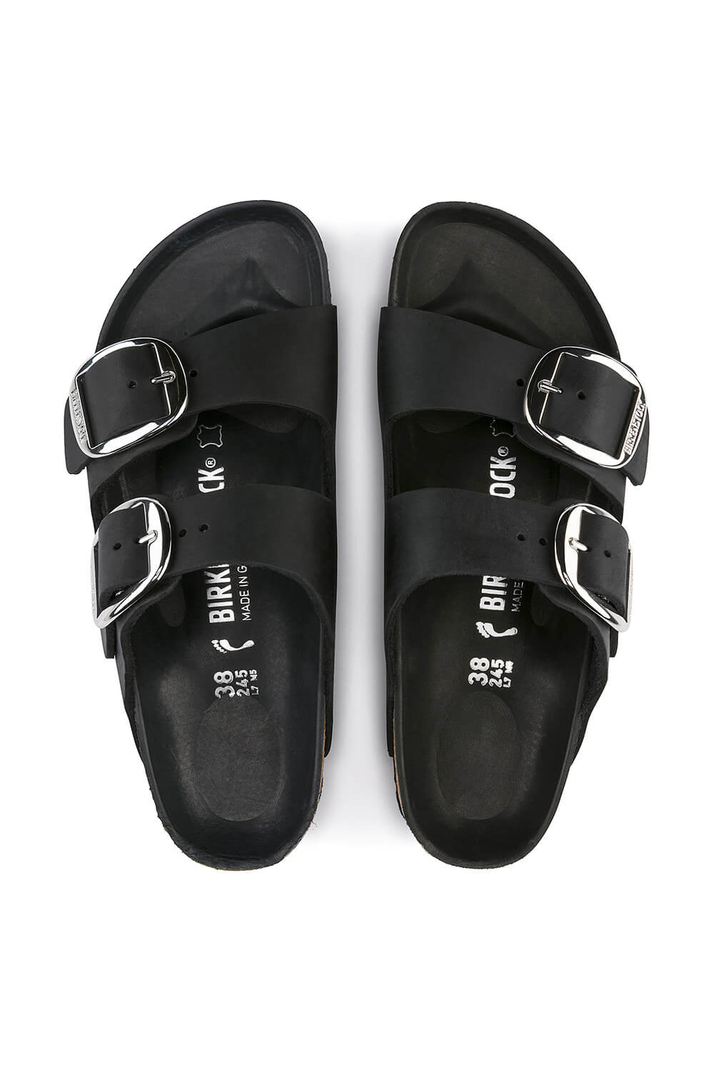 Birkenstock Arizona Big Buckle Sandals for Women in Black