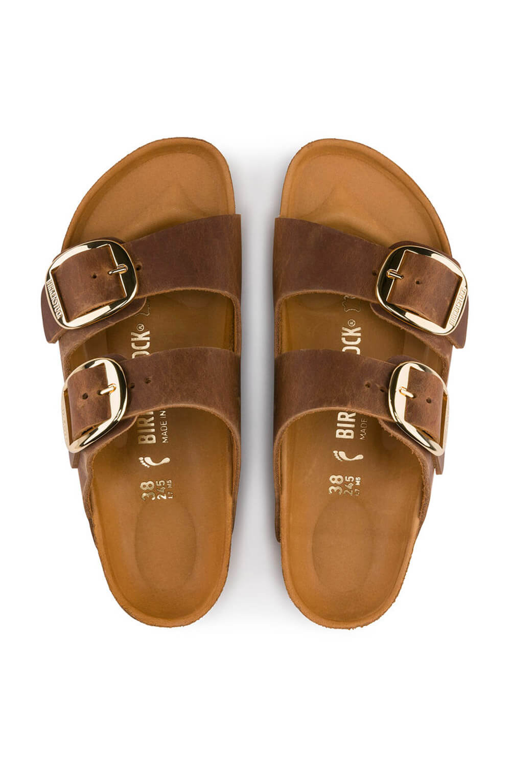 Birkenstock Arizona Big Buckle Sandals for Women in Cognac