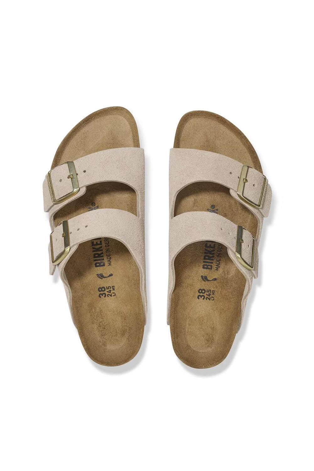 Birkenstock Arizona Suede Sandals for Women in Sandcastle