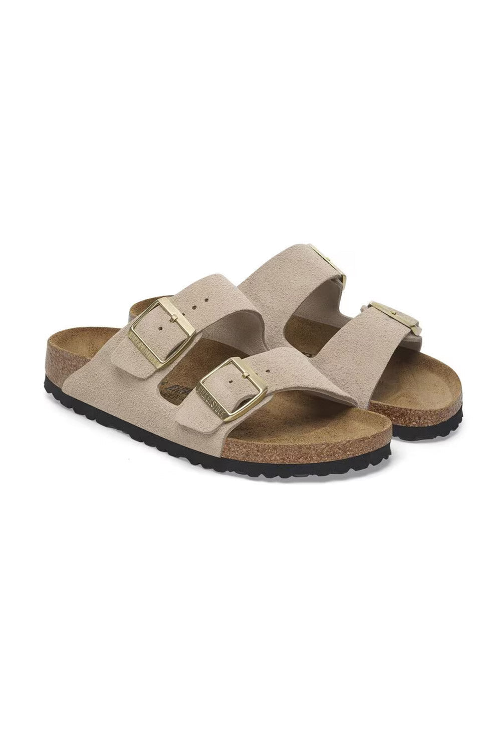 Birkenstock Arizona Suede Sandals for Women in Sandcastle
