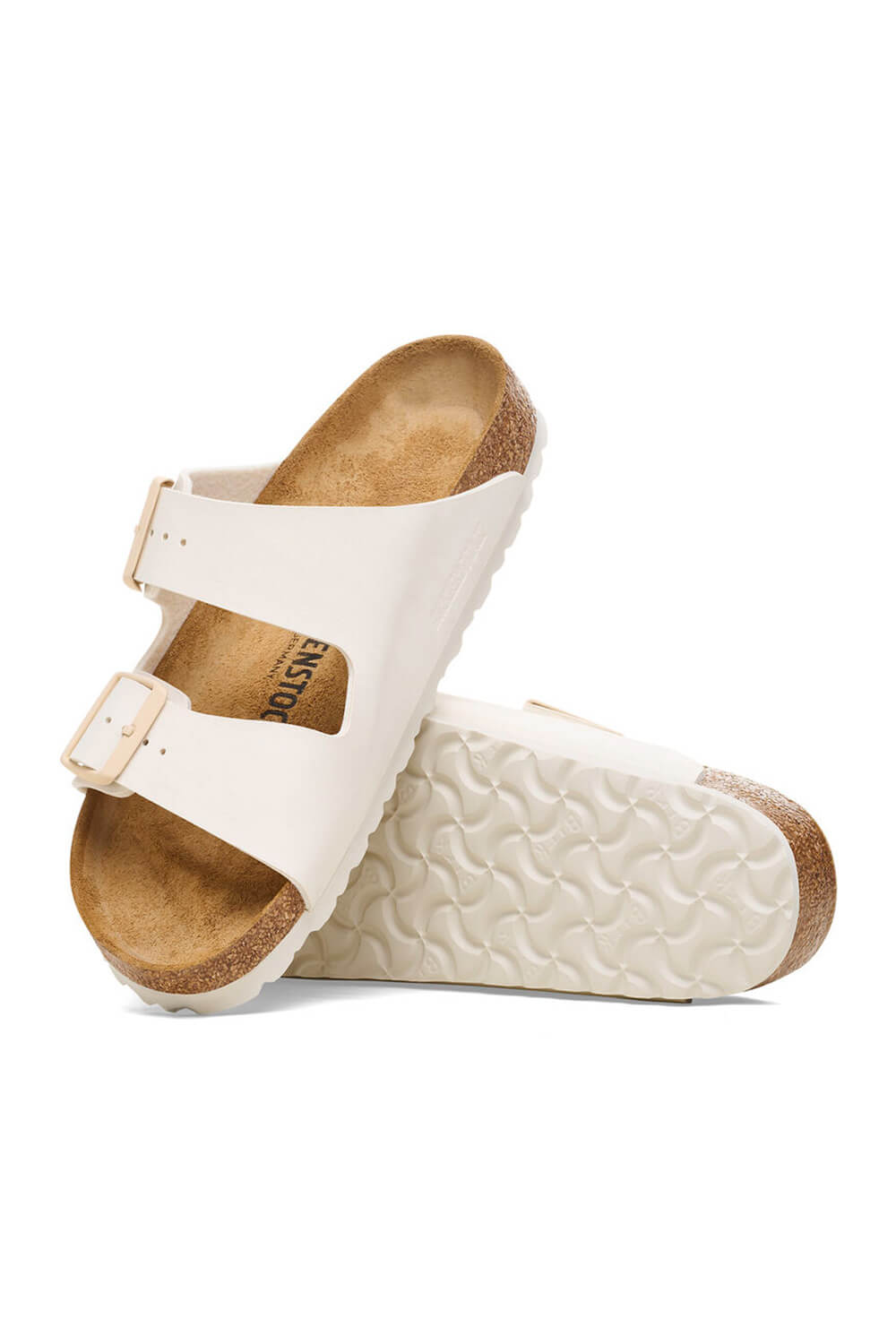 Birkenstock Arizona Birko-Flor Sandals for Women in Eggshell