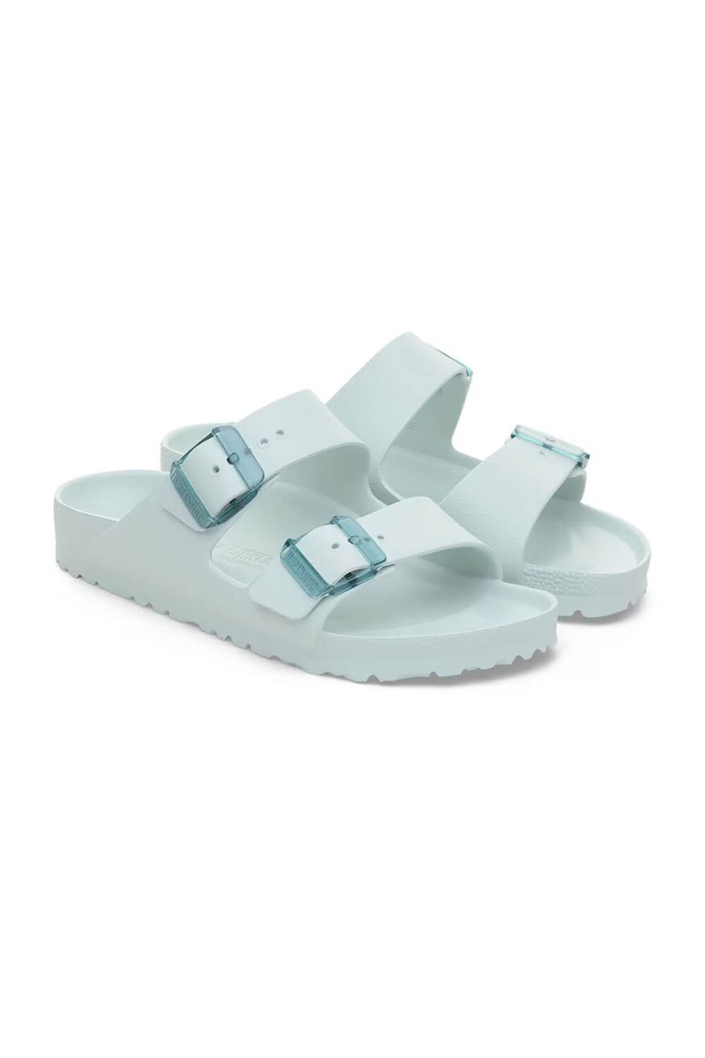 Birkenstock Arizona EVA Stealth Buckle Sandals for Women in Surf Green