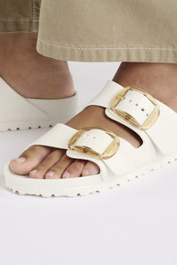 Birkenstock Arizona EVA Big Buckle Sandals for Women in Eggshell