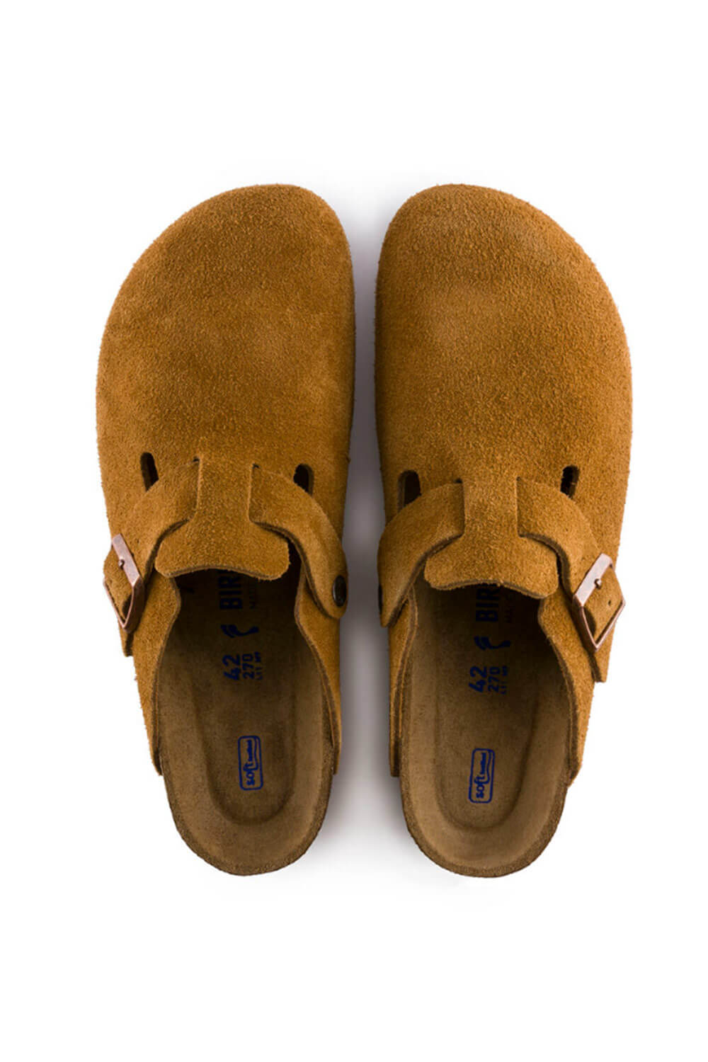 Birkenstock Boston Soft Footbed Clogs for Women in Mink
