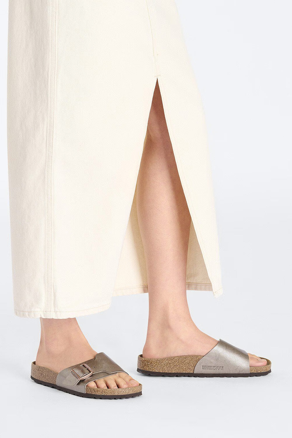 Birkenstock Catalina Birko-Flor Sandals for Women in Taupe