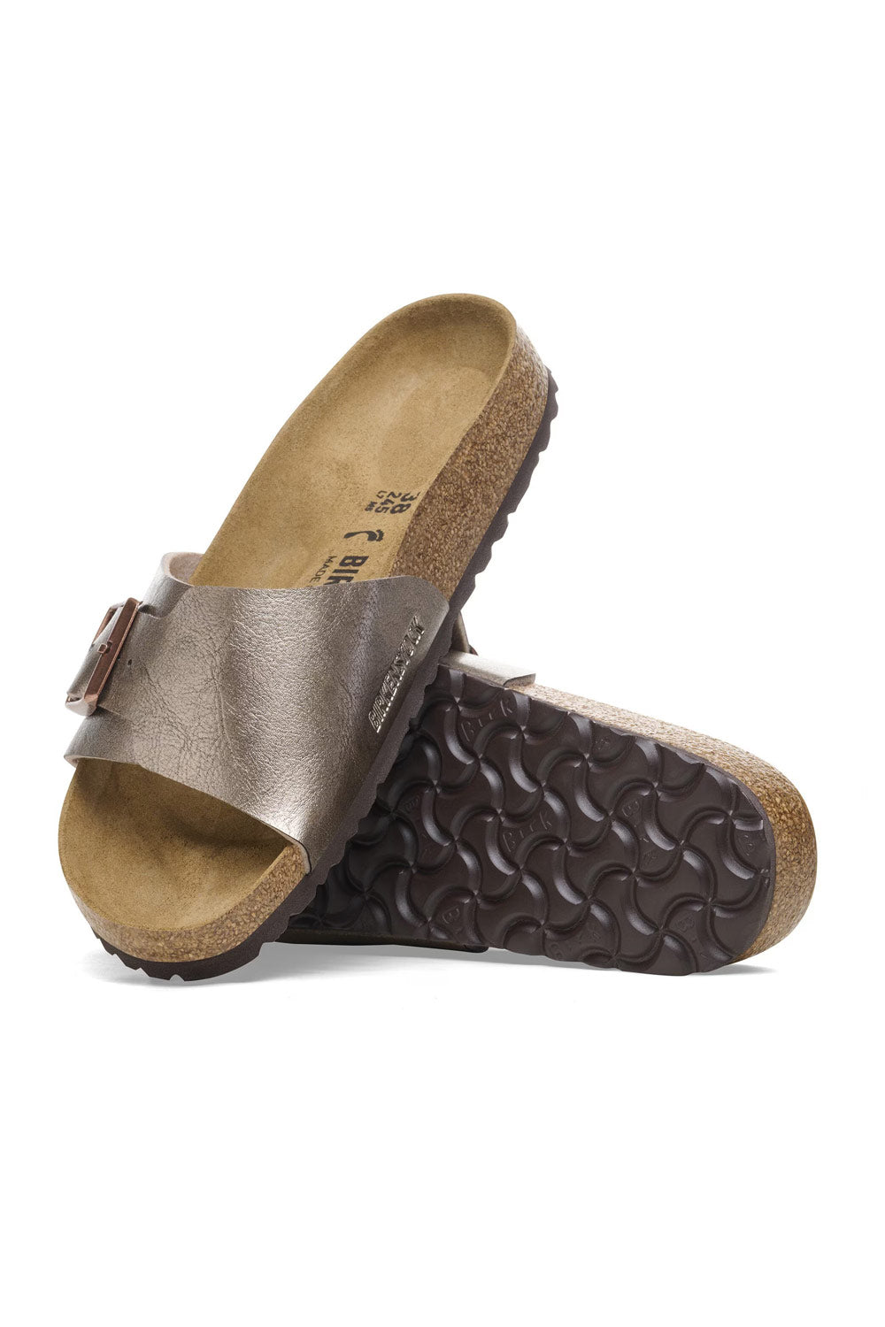 Birkenstock Catalina Birko-Flor Sandals for Women in Taupe