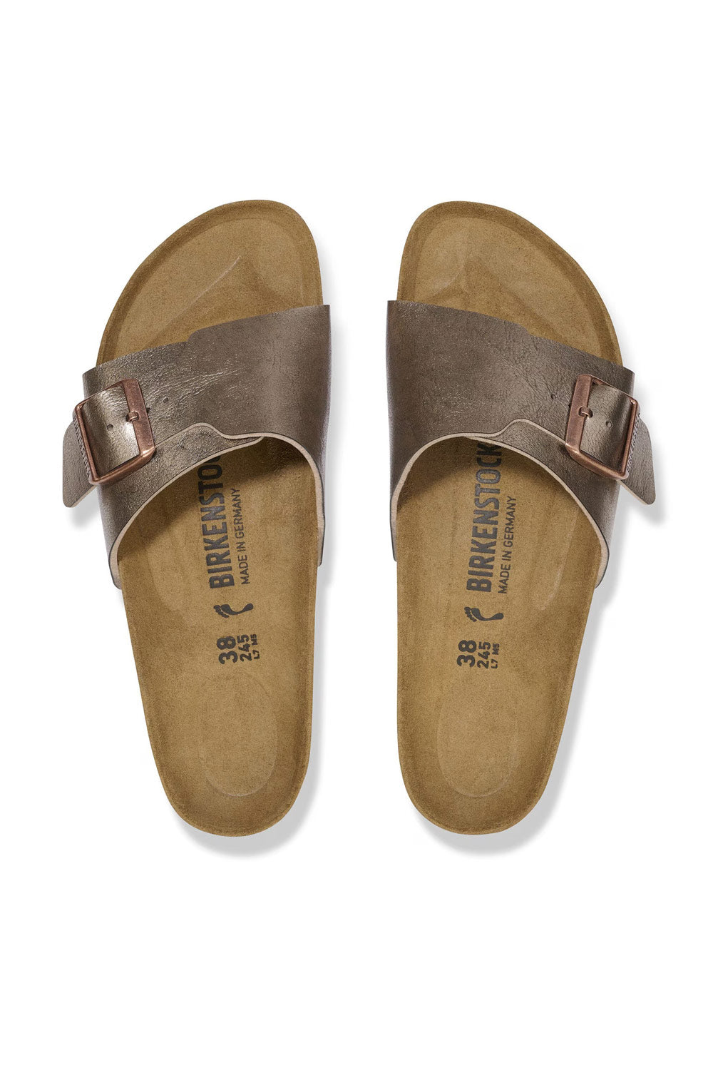 Birkenstock Catalina Birko-Flor Sandals for Women in Taupe