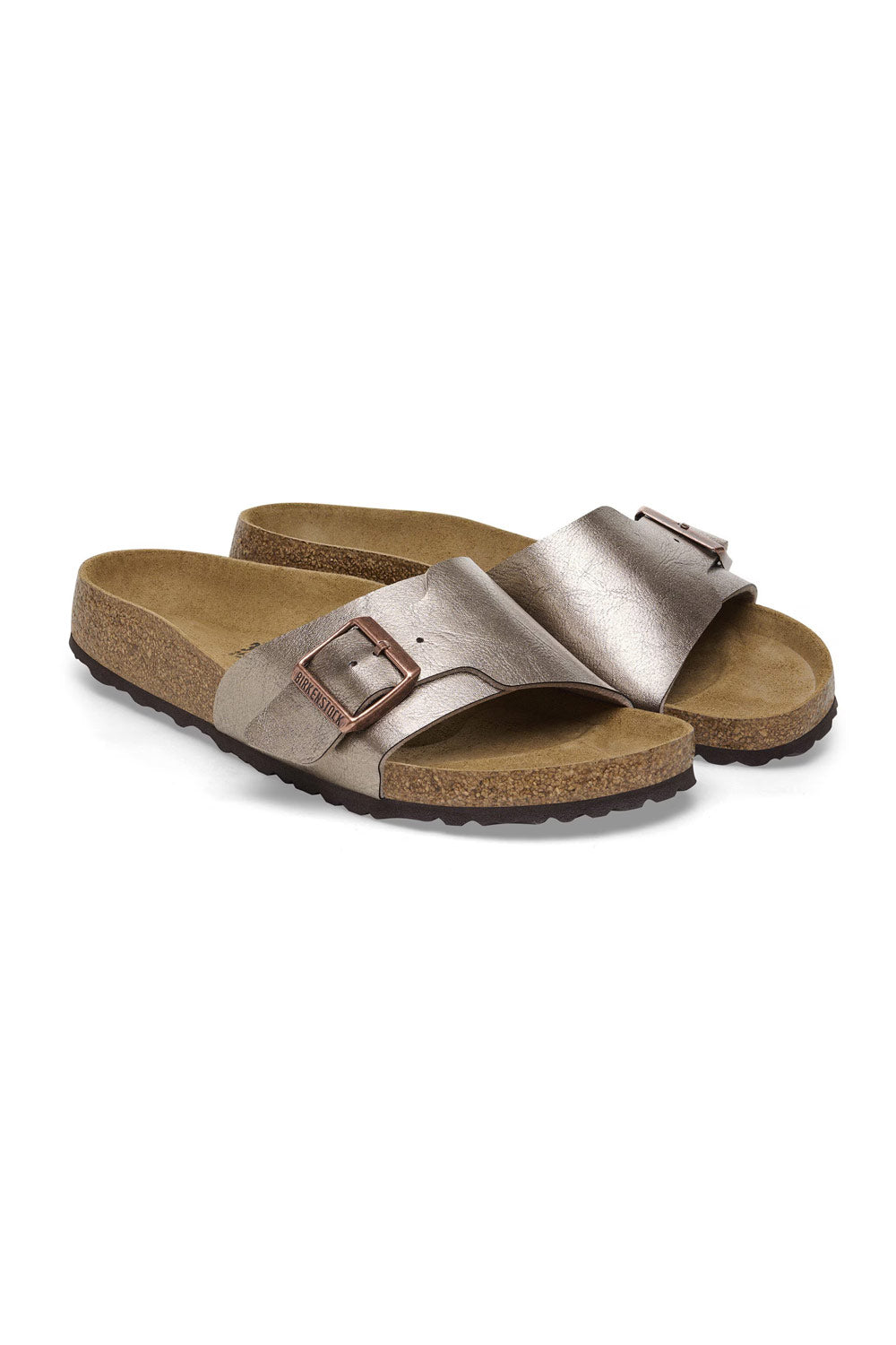 Birkenstock Catalina Birko-Flor Sandals for Women in Taupe