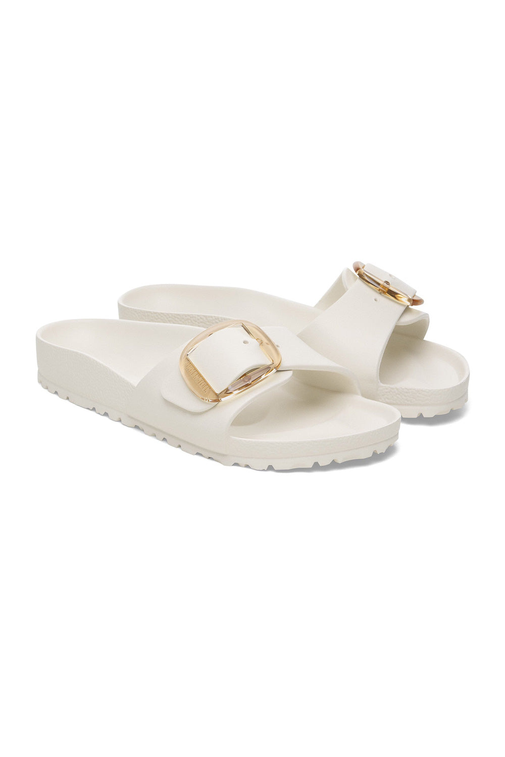 Birkenstock Madrid Big Buckle EVA Sandals for Women in Eggshell 