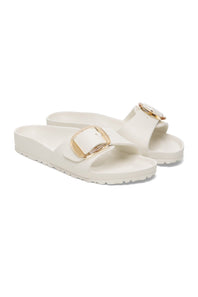 Birkenstock Madrid Big Buckle EVA Sandals for Women in Eggshell 