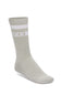 Birkenstock Cotton Tennis Stripe Socks in Stone Coin/White