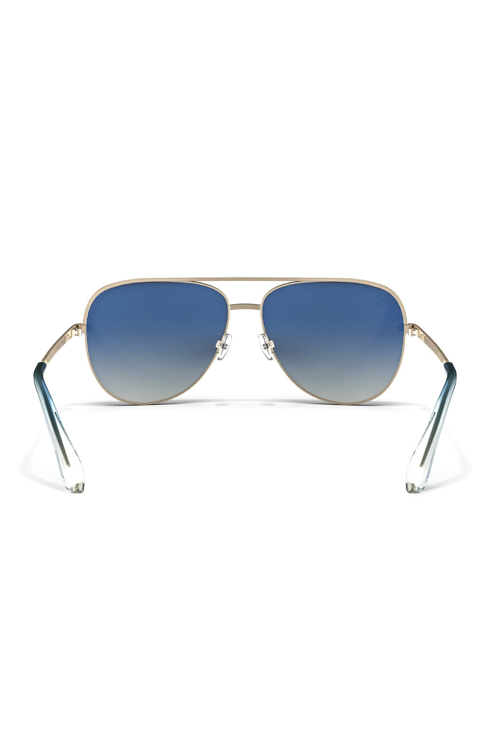 Blenders Shadow Sunglasses in Matte Gold 