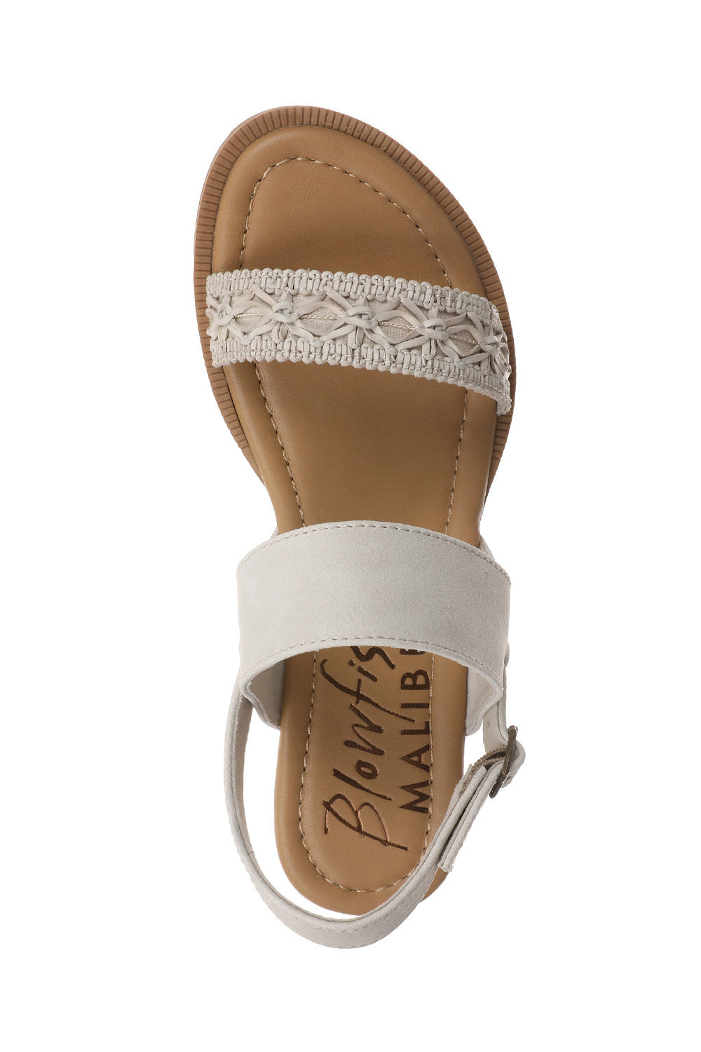  Blowfish Malibu Arcadia Wedge Sandals for Women in Cloud White 