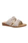 Blowfish Malibu Ashland Crochet Slide Sandals for Women in Off White