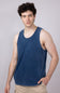 Bondi Beach Mineral Wash Tank Top for Men in Navy