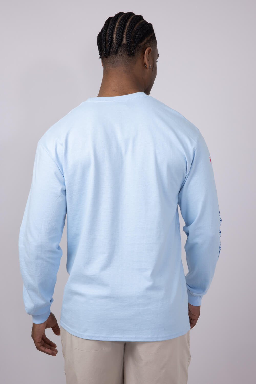 Michelob Ultra Golf Time Long Sleeve T-Shirt for Men in Blue