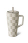 BruMate Era 30oz Tumbler in Tan Checker