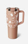 BruMate Muv 35 oz Tumbler in Sandstone Bloom 