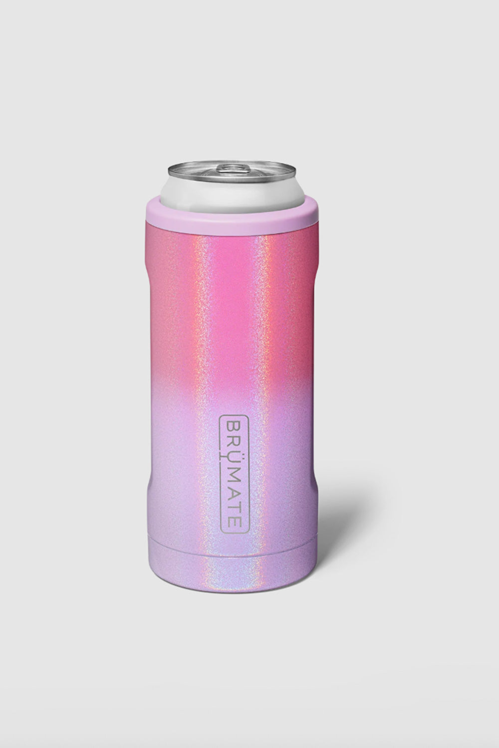 BruMate 12 oz. Hopsulator Slim Can Cooler in Cotton Candy
