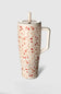 BruMate Era 40oz Poppy Floral Tumbler in Off White