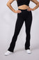 Buttery Soft Flare Leggings for Women in Black