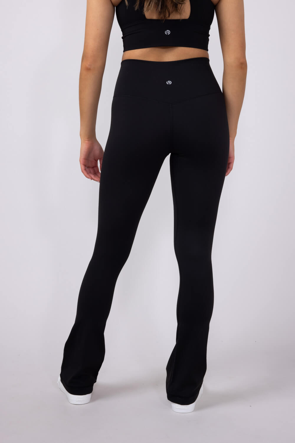 Buttery Soft Flare Leggings for Women in Black