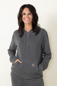 Carhartt Icon Hoodie for Women in Grey 