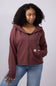Carhartt Tencel Loose Fit Full Zip Jacket for Women in Dark Red 