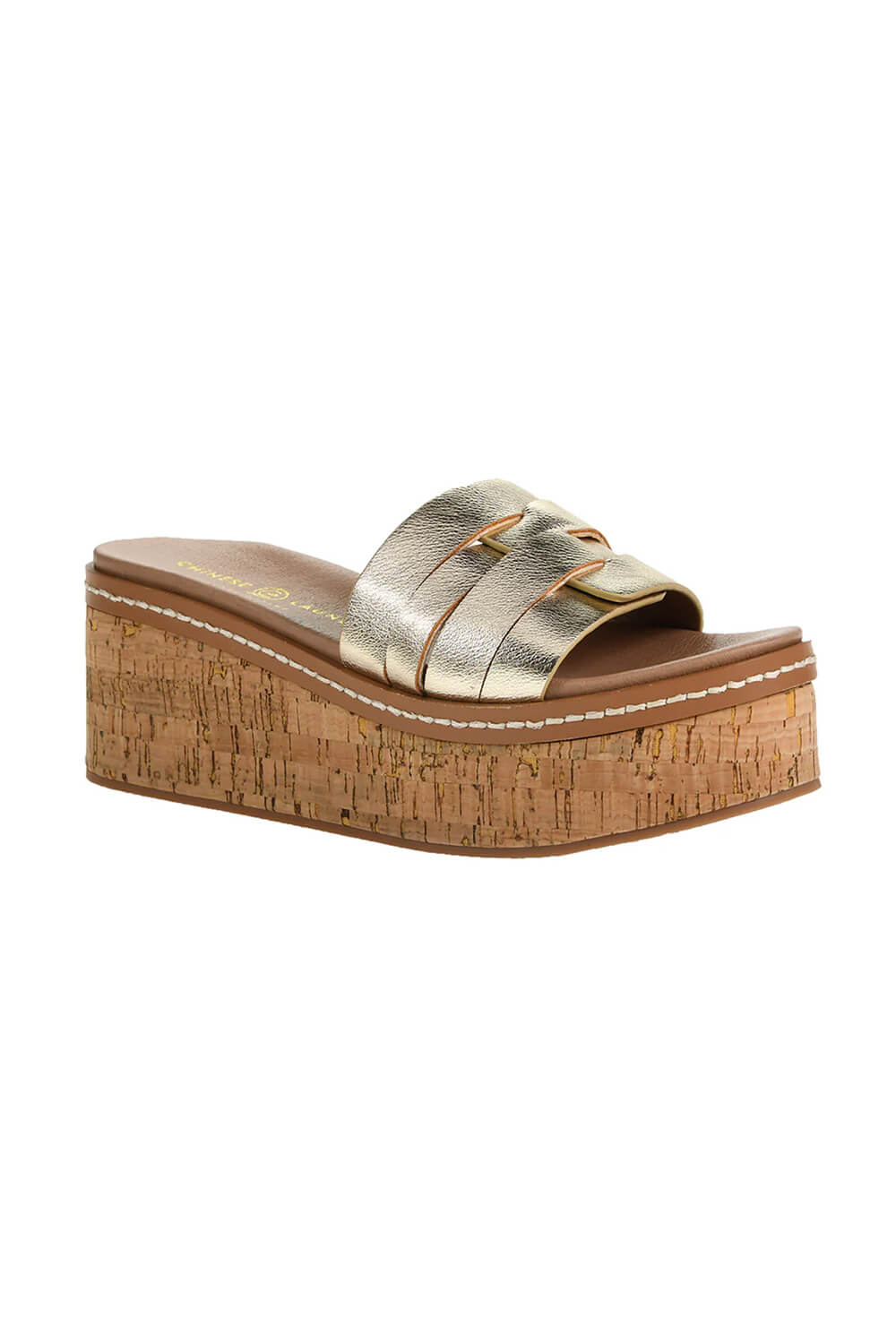 Chinese Laundry Serenna Wedge Sandals for Women in Gold