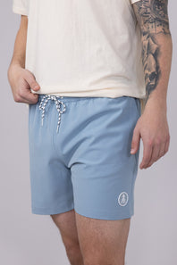 Chubbies Classic Swim Trunks 5.5” Shorts for Men in Blue