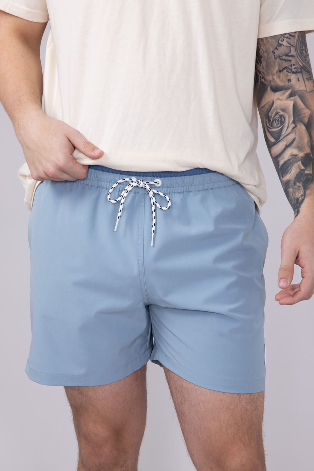 Chubbies Classic Swim Trunks 5.5” Shorts for Men in Blue