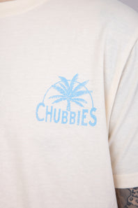 Chubbies Going In The Duffle T-Shirt for Men in Off White