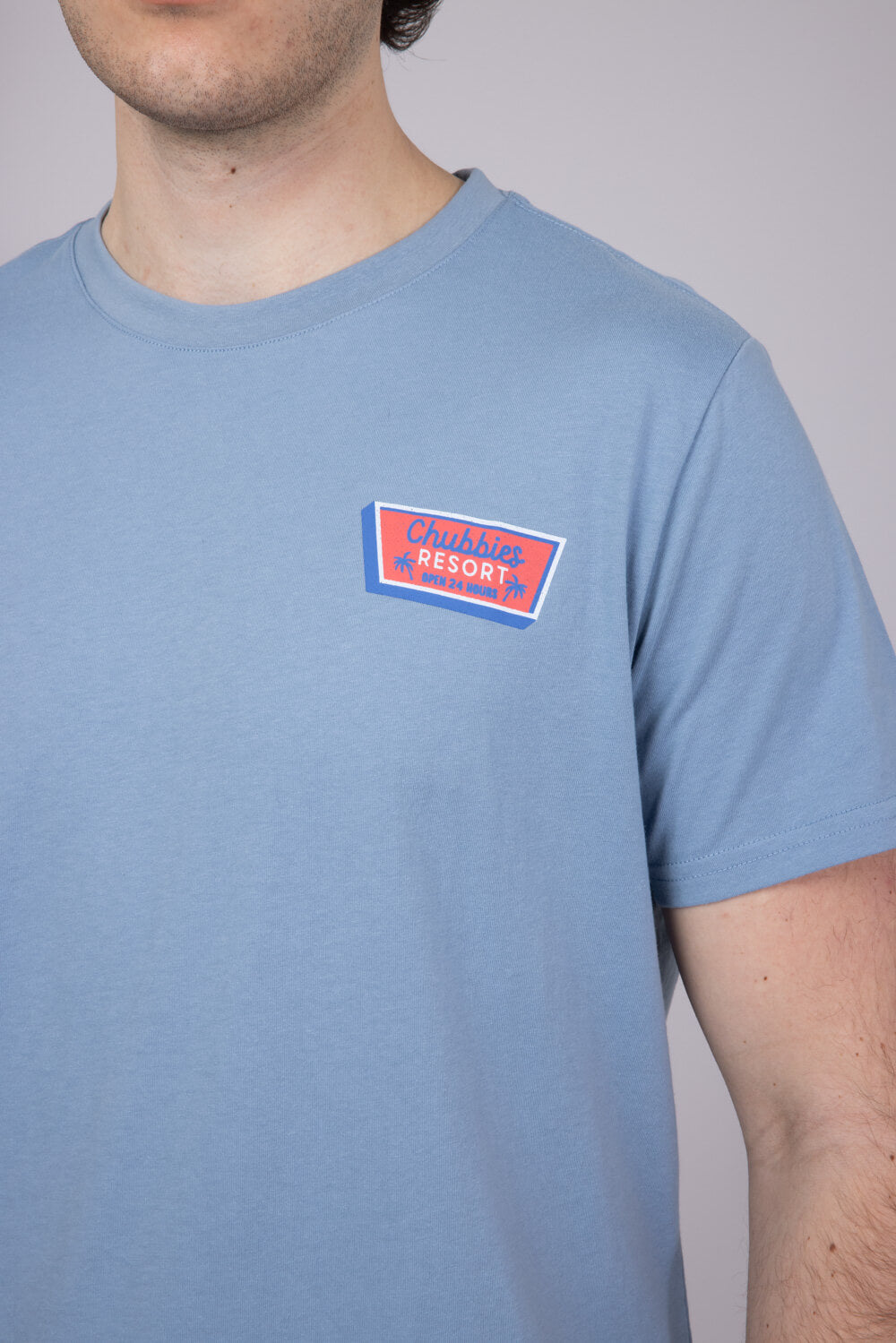 Chubbies Viva La Chubbies T-Shirt for Men in Blue