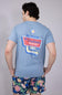 Chubbies Viva La Chubbies T-Shirt for Men in Blue