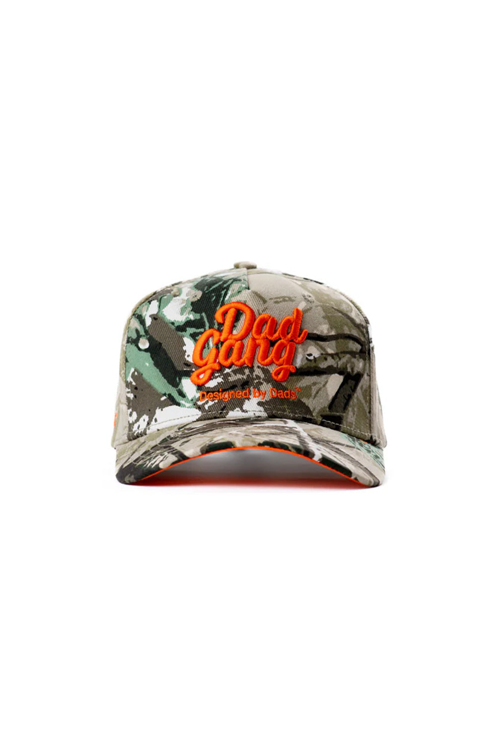 Dad Gang Dad Tree Logo Hat for Men in Camo