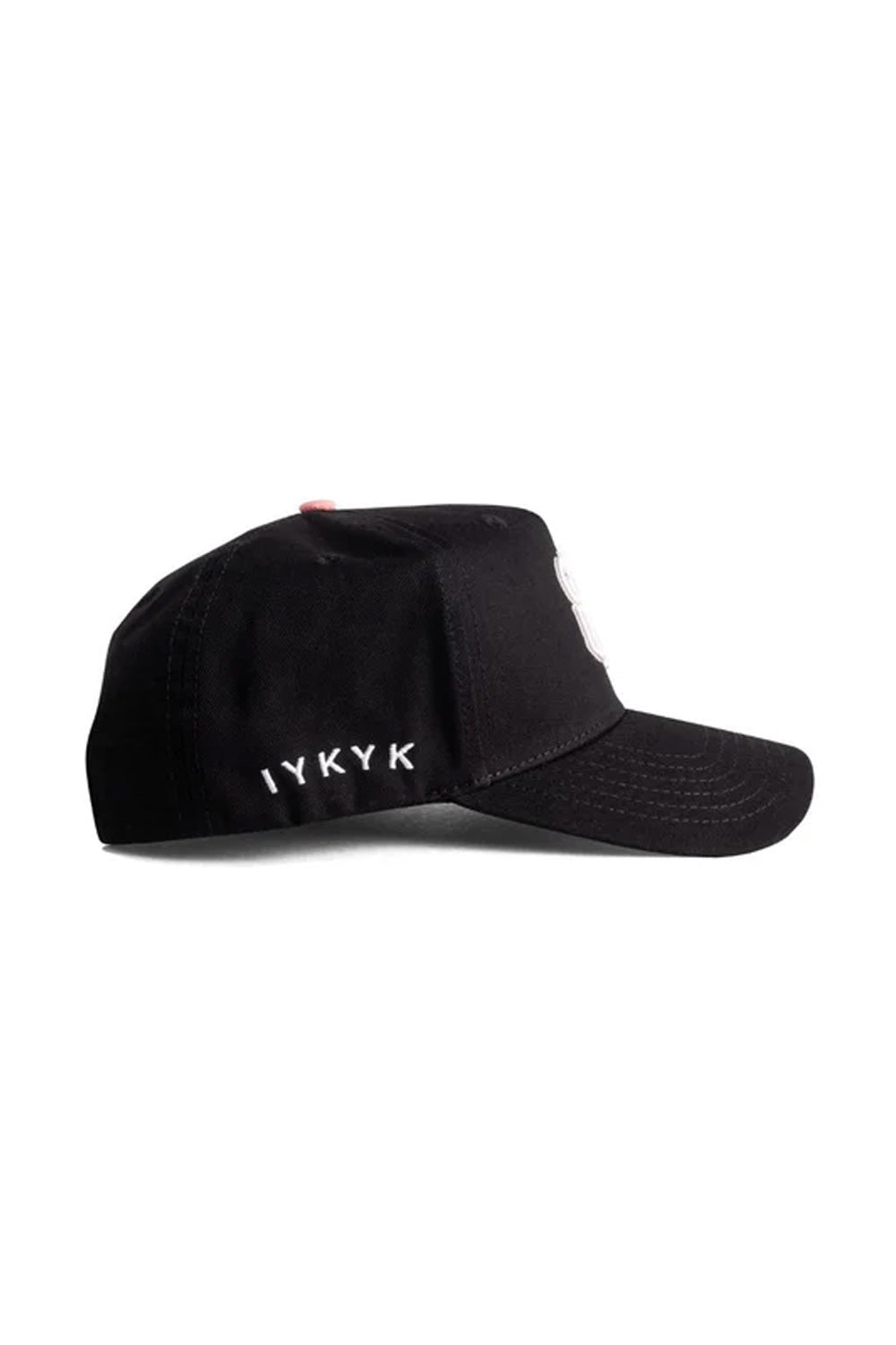 Dad Gang Girl Dad Hat for Men in Black/Pink