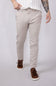 Denim & Flower Dress Pants for Men in Sand