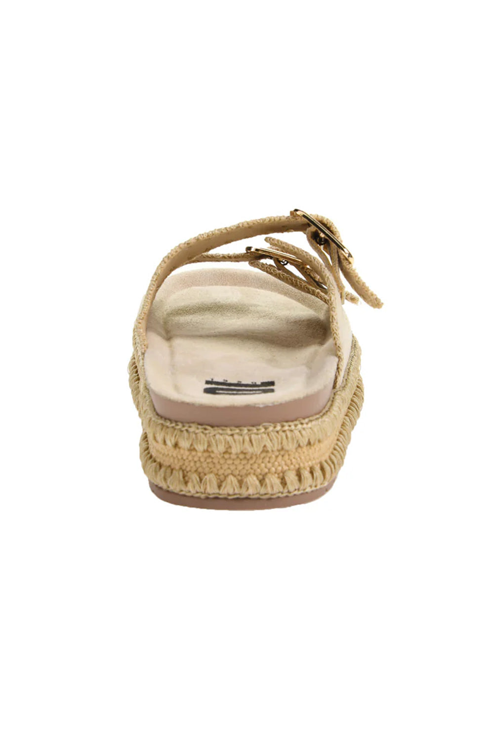 Dirty Laundry Cubana Suede Platform Sandals for Women in Cream