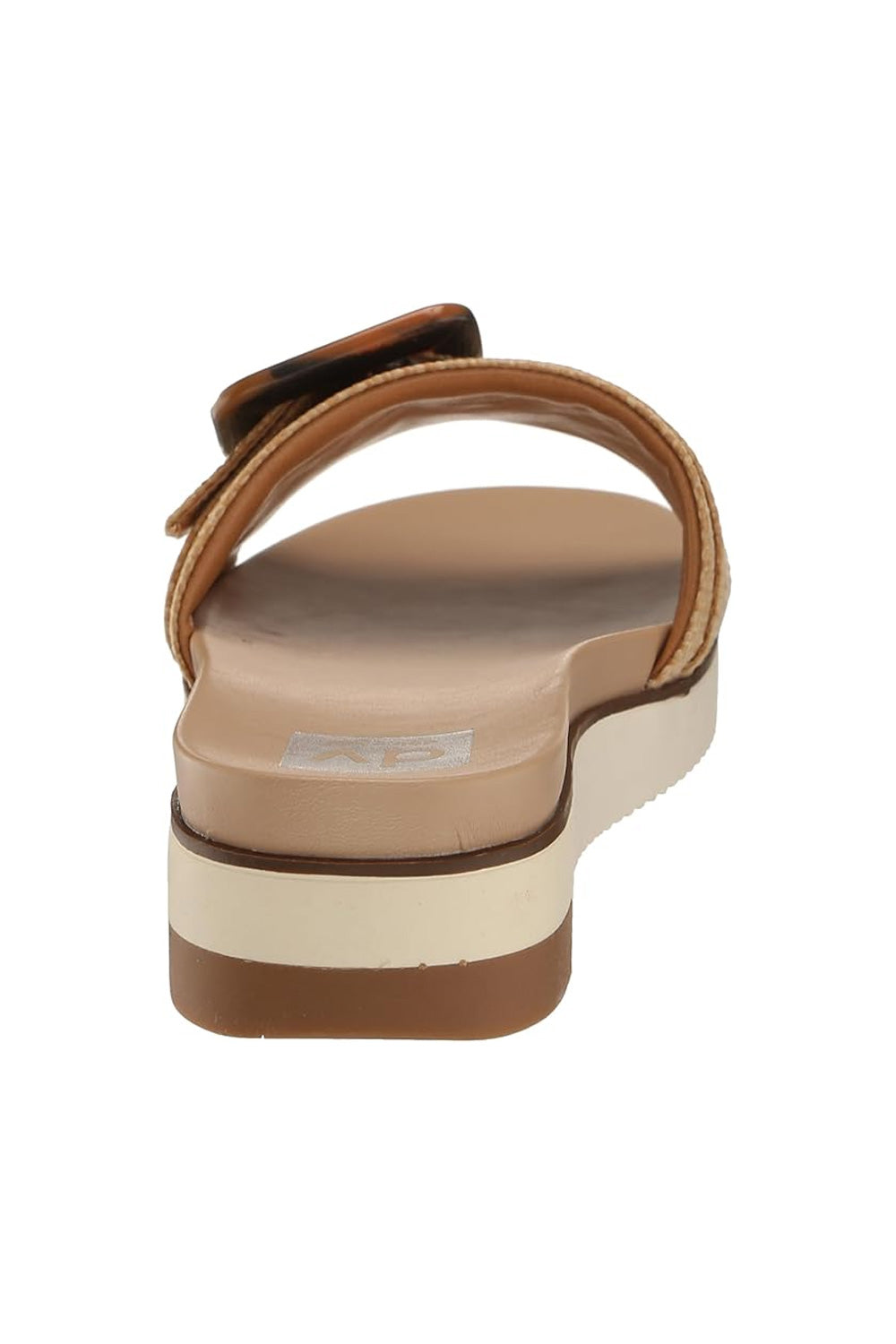 Dolce Vita Caster Raffia Slide Sandals for Women in Tan