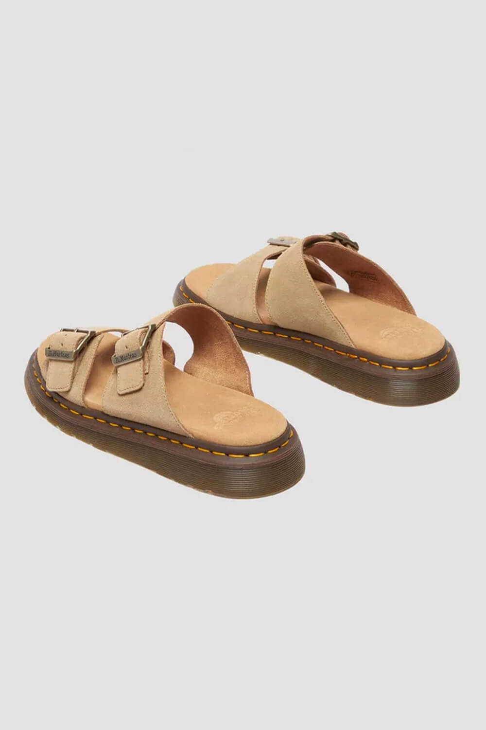 Dr. Martens Josef Suede Sandals for Women in Savannah Tan